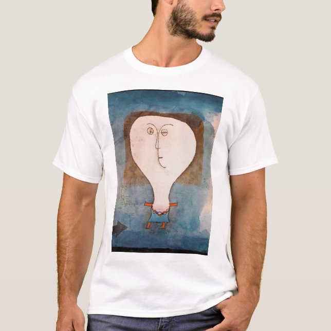 Camiseta Miedo de una niña, Klee (Anverso)