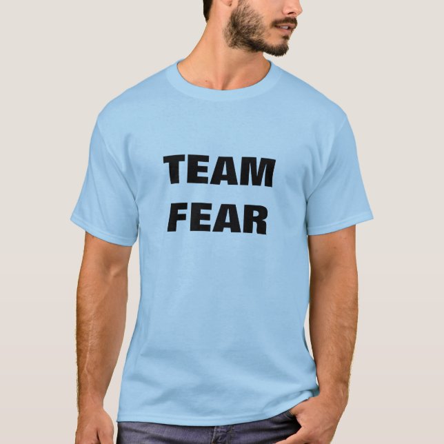 CAMISETA MIEDO DEL EQUIPO (Anverso)
