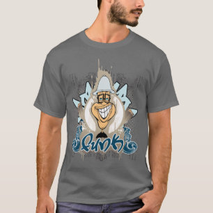 Camiseta Miedo en gris
