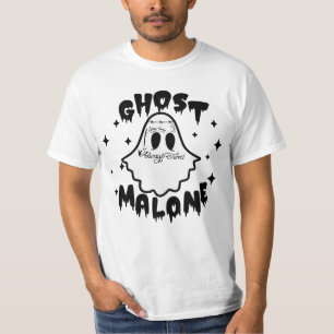 Camiseta miedo fantasma malone
