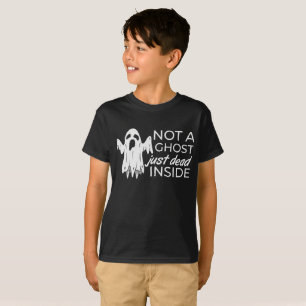 Camiseta Miedo, no un fantasma acaba de morir dentro