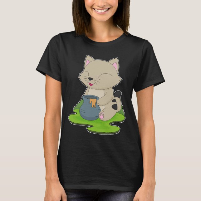 Camiseta Miel de gato (Anverso)