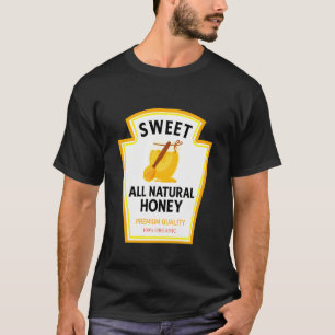 Camiseta Miel Natural Dulce Condimento Divertido Disfraz Fi