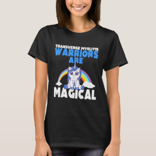 Camiseta Mielitis Transversal Sensibilización Magia Unicorn
