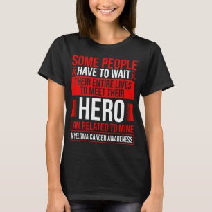 Camiseta Mieloma Cinta de Cáncer Célula Plasmática Mieloma