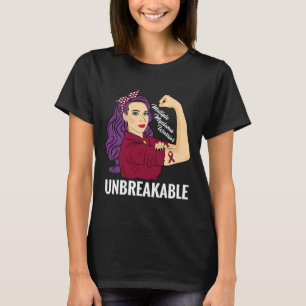 Camiseta Mieloma Múltiple Sensibilización Cáncer de Sangre