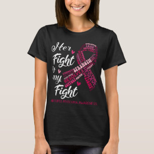 Camiseta Mieloma múltiple Su lucha es mi lucha