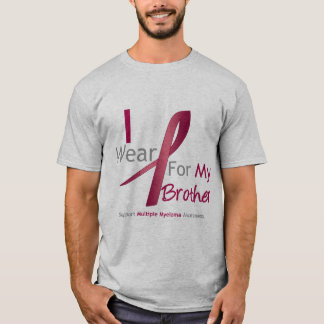 Camiseta Mieloma - Uso Borgoña Para Mi Hermano