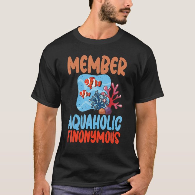 Camiseta Miembro Acuaholic Finonymous Fish Dueño (Anverso)
