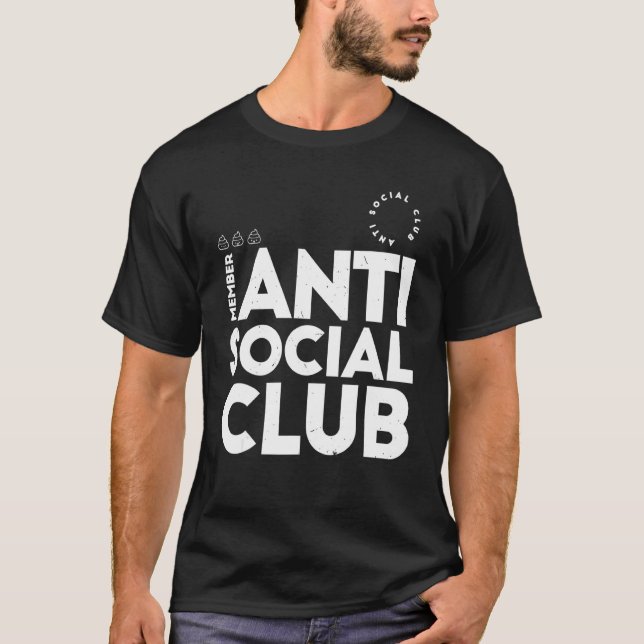 Camiseta Miembro Anti-Club Social Anti-Social Club (Anverso)