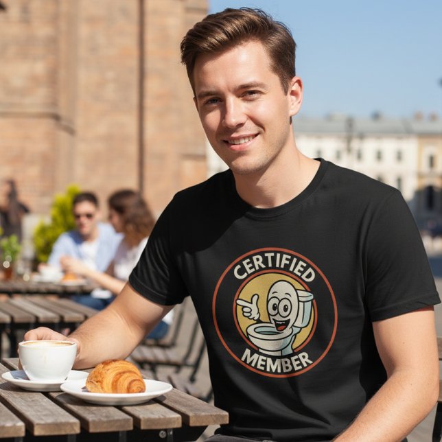 Camiseta Miembro Certificado de Inodoro Skibidi (Subido por el creador)
