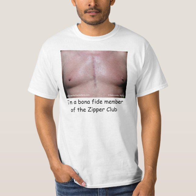 Camiseta Miembro de club de la cremallera (Anverso)