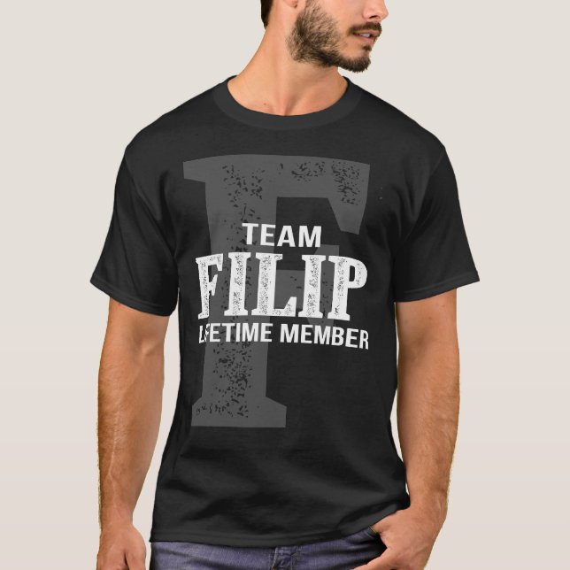 Camiseta Miembro de duración de FILIP de equipo (Anverso)