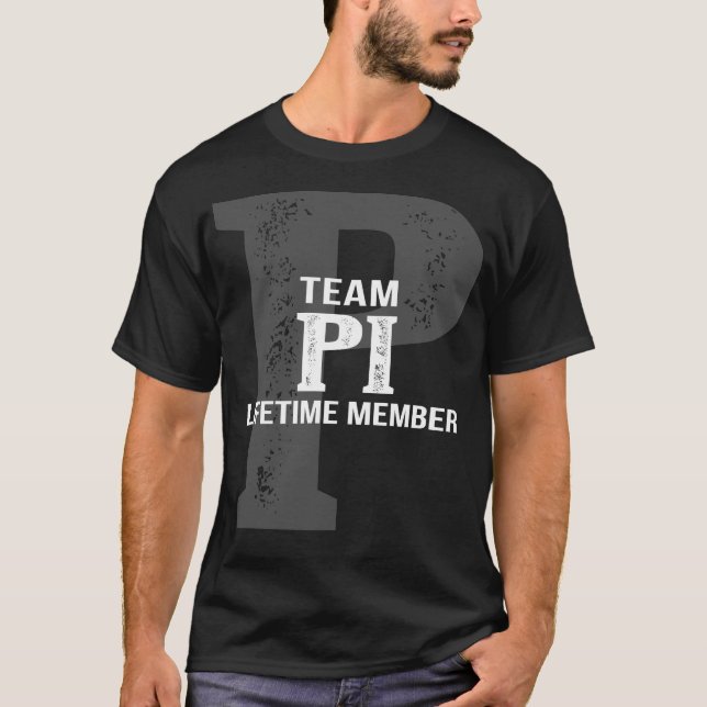 Camiseta Miembro de duración de PI de equipo (Anverso)