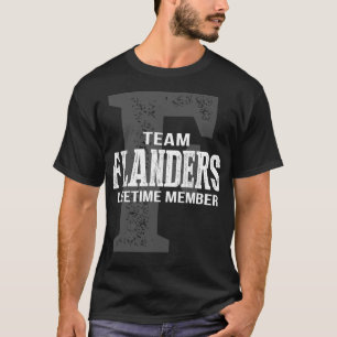 Camiseta Miembro de duración de Team FLANDERS