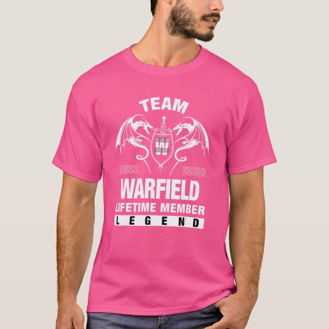 Camiseta Miembro de duración de Team Warfield (Anverso)