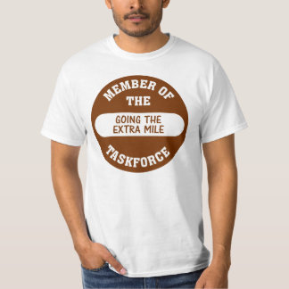 Camiseta Miembro de ir el grupo de trabajo adicional de la