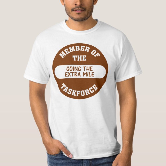 Camiseta Miembro de ir el grupo de trabajo adicional de la (Anverso)