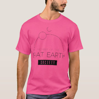 Camiseta Miembro De La Astronomía Científica Del Club Plano