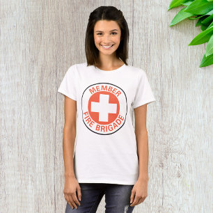 Camiseta Miembro de la Brigada de Bomberos Cruz Roja Bomber