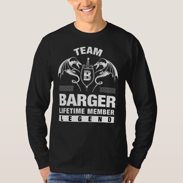 Camiseta Miembro de la duración de la barra de equipo (Anverso)
