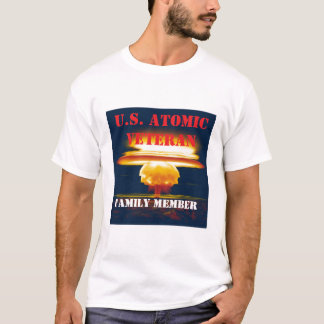 CAMISETA MIEMBRO DE LA FAMILIA DE VETERANA ATÓMICA DE EE.UU