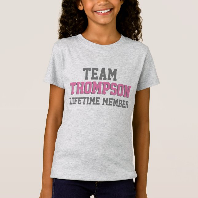 Camiseta Miembro de la familia del equipo durante toda la v (Anverso)