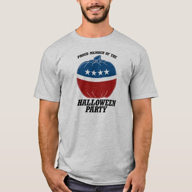 Camiseta Miembro de la fiesta de Halloween.png (Anverso)