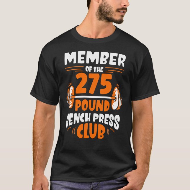 Camiseta Miembro De La Fuerza Del Club De Prensa De 275 Lib (Anverso)