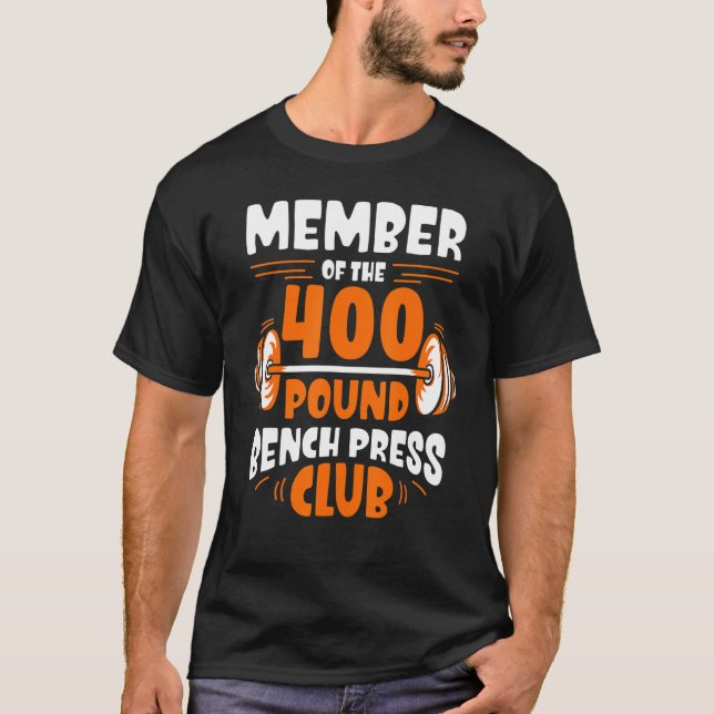 Camiseta Miembro De La Fuerza Del Club De Prensa De 400 Lib (Anverso)