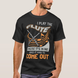 Camiseta Miembro de la Marcha Musical Cita al Músico Flutis