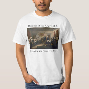 Camiseta Miembro de la multitud enojada