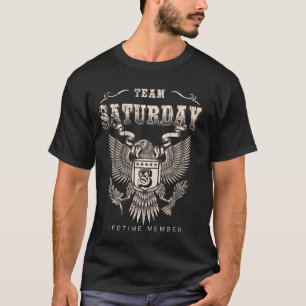 Camiseta Miembro de la temporada de vida del sábado del equ
