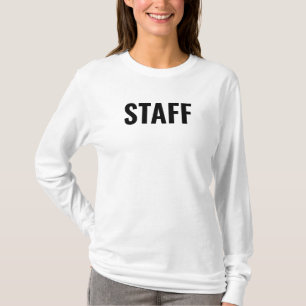 Camiseta Miembro de la tripulación del personal Mujeres de