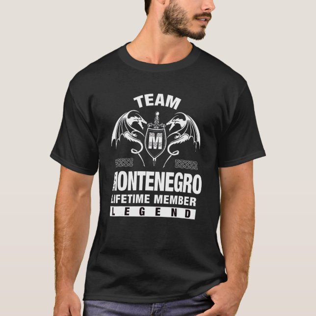 Camiseta Miembro de la vida de Team Montenegro (Anverso)