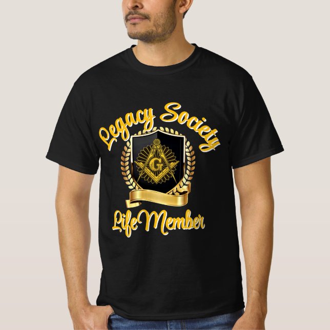 Camiseta Miembro de Mason Life (Anverso)