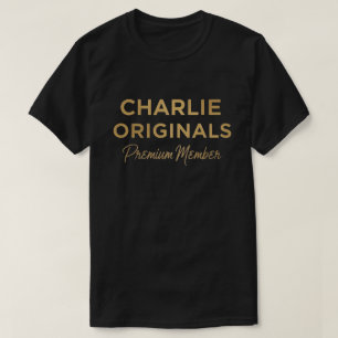 Camiseta Miembro de por vida del equipo Charlie Nombre dive