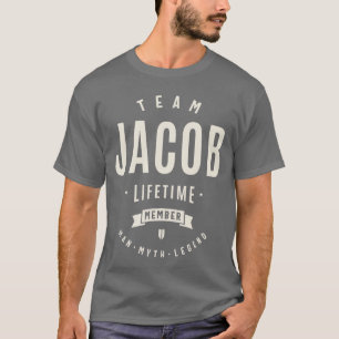 Camiseta Miembro de por vida del equipo Jacob Nombre divert