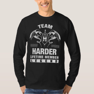 Camiseta Miembro de Team Harder Lifetime