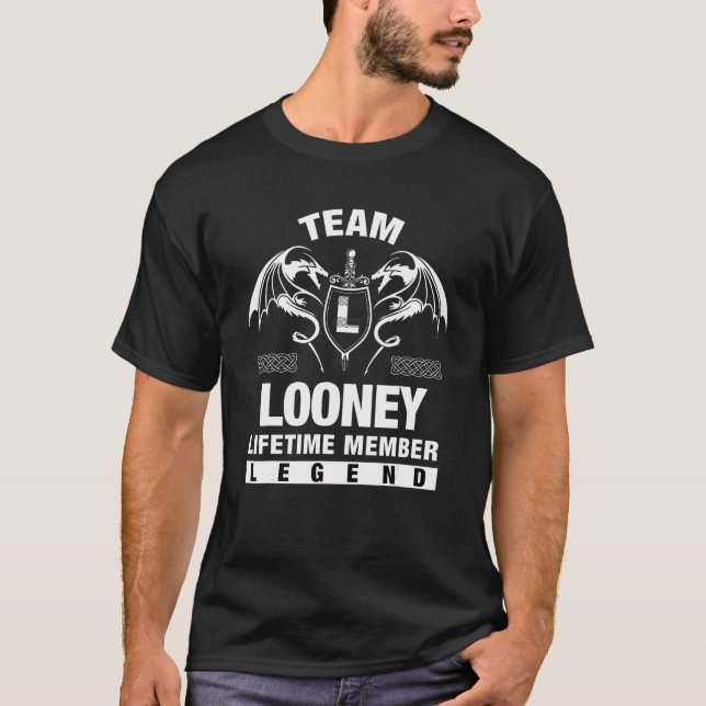 Camiseta Miembro de Team Looney Lifetime (Anverso)
