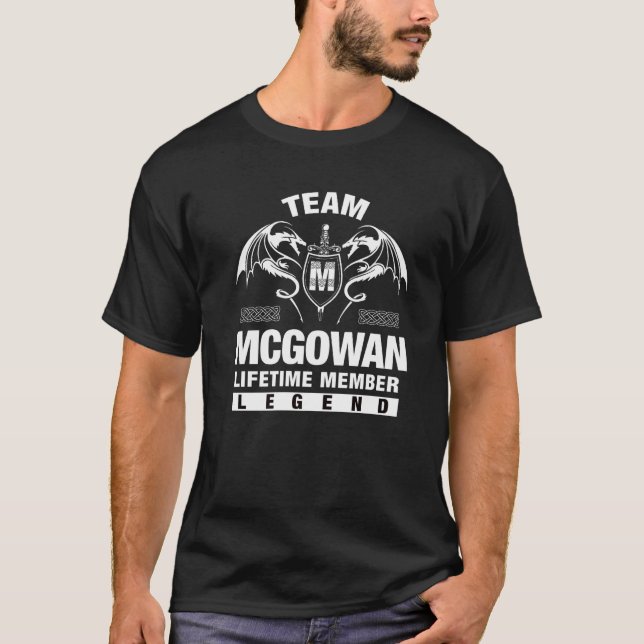 Camiseta Miembro de Team Mcgowan Lifetime (Anverso)