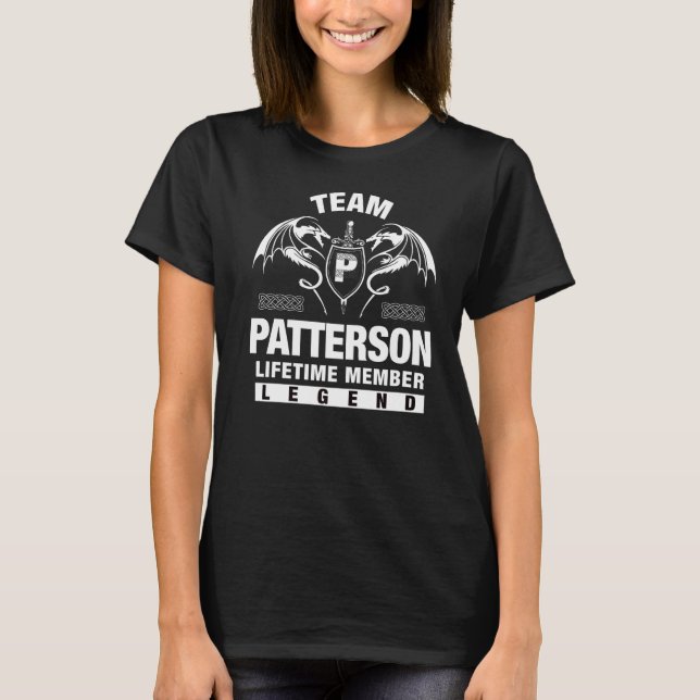 Camiseta Miembro de Team Patterson Lifetime (Anverso)