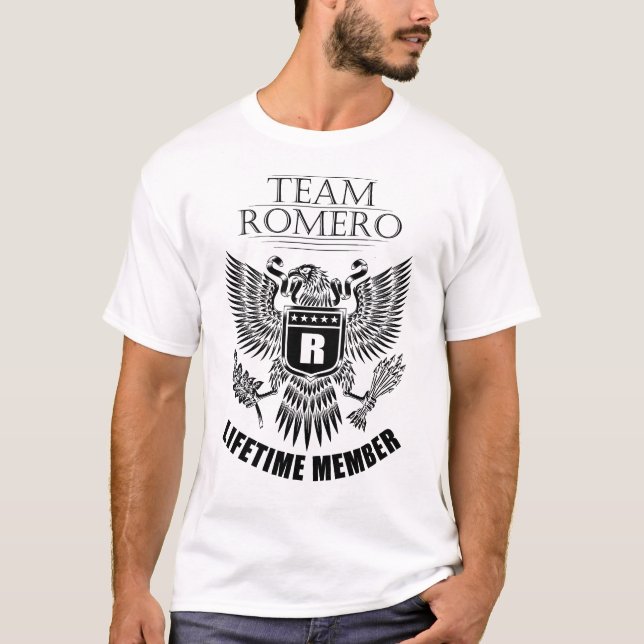 Camiseta Miembro de Team Romero Lifetime (Anverso)