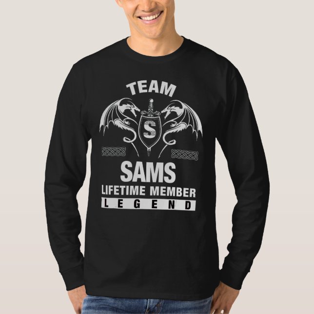 Camiseta Miembro de Team Sams Lifetime (Anverso)