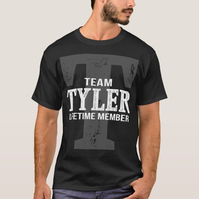 Camiseta Miembro de tiempo de vida de Team TYLER (Anverso)
