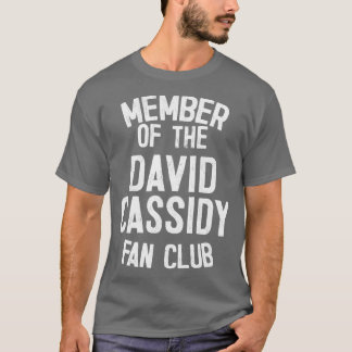 Camiseta Miembro del Club de fans de David Cassidy
