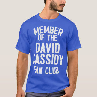 Camiseta Miembro del Club de fans de David Cassidy