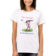 Miembro del club de golf Casual T-Shirt personaliz