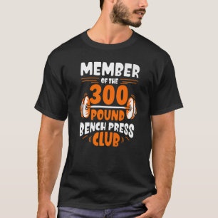 Camiseta Miembro Del Club De Prensa De 300 Libras Estren