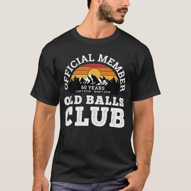Camiseta Miembro del Club Oficial Funny Old Balls Club de 6 (Anverso)